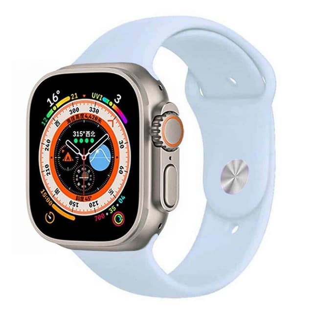 Sport klokkerem Apple Watch Ultra (49mm) - Light Blue