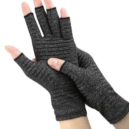 Halvfingerhansker for sykling/trening/motorsykkel/gym/trening/utendørs Grå L S