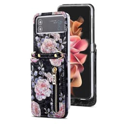 POLA Flower cover Samsung Galaxy Z Flip 4 - Black