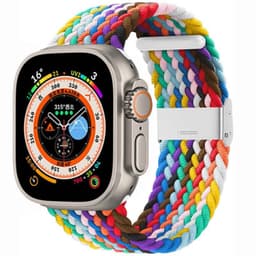 Punottu kellon renneke Apple Watch Ultra (49mm) - Pride Edition