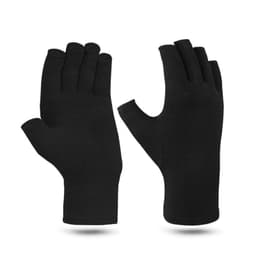 INF 1 par halvfinger trykaflastningshandsker Sort XL