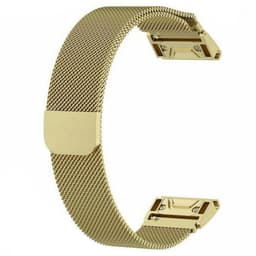 Milanese magnetisk urrem Garmin Fenix 6 Pro - Guld