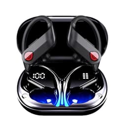 Trådlösa Bluetooth 5.3 HiFi-brusreducerande hörlurar Svart