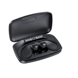 INF Trådløse Bluetooth 5.3 Clip-Ear høretelefoner Sort