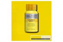 WINSOR Galeria Acrylic 500Ml Cad Yell Pale Hue 114
