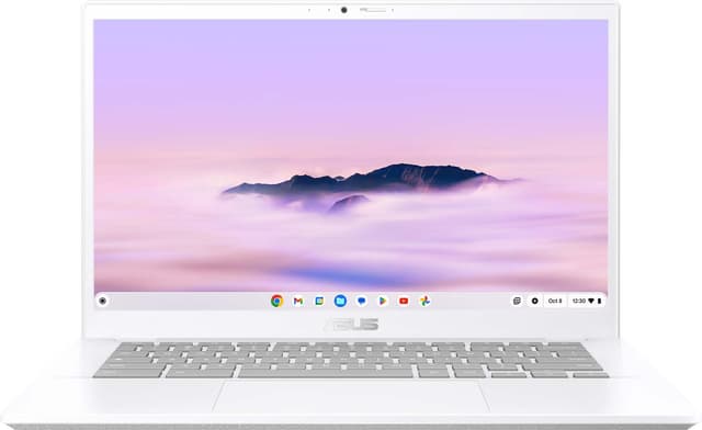 Asus Chromebook Plus CX3402CBA i3/8/128 14" bärbar dator (vit)
