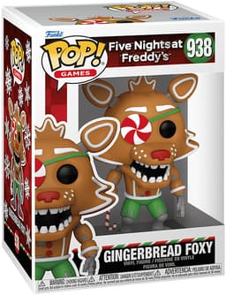 Funko Pop! Vinyl FNAF Holiday Gingerbread Foxy figur