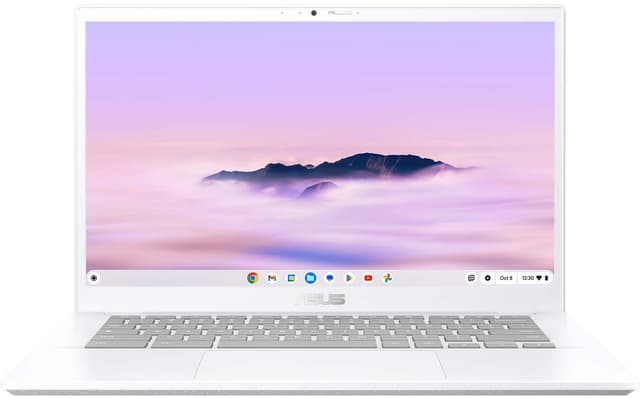 Asus Chromebook Plus CX3402CBA i5/8/128 14" bærbar PC (hvit)
