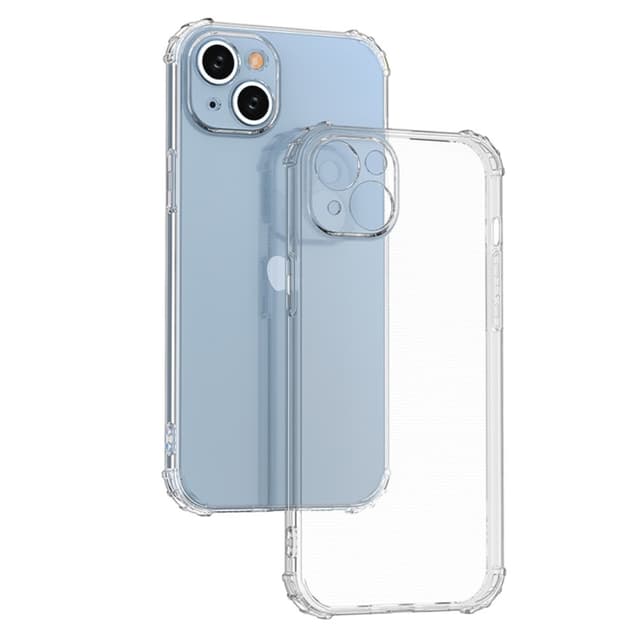 Til iPhone 15 Plus dekselveske TPU-ramme+akryl baktelefonveske