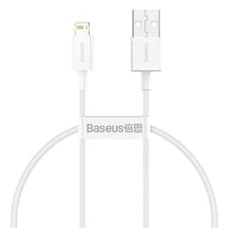 Baseus Superior USB-Kabel USB till Lightning  2.4A 25cm - Vit
