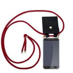 iPhone 5 / 5S / SE 2016 Skal Fodral Kedja (Röd)