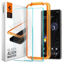 Spigen Google Pixel 7a Skjermbeskytter GLAS.tR ALIGNmaster 2-pakning