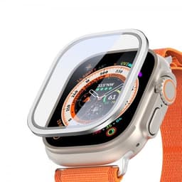 DUX DUCIS Apple Watch Ultra Skärmskydd Aluminium Härdat Glas Silver