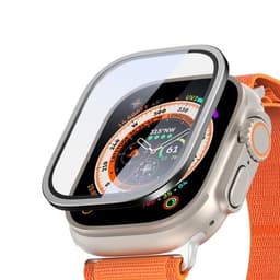 DUX DUCIS Apple Watch Ultra Skærmbeskytter Aluminium Hærdet glas Sort