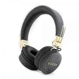 Guess Høretelefoner Bluetooth Metal Logo Sort