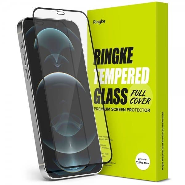 Ringke iPhone 12 Pro Max Skärmskydd Tempered Glass
