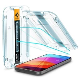 Spigen iPhone 15 Skärmskydd GLAS.tR EZ Fit 2-pack