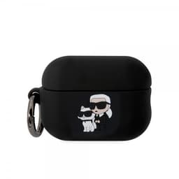 Karl Lagerfeld AirPods Pro 2 Cover 3D Logo Sort