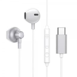 Joyroom Hodetelefoner JR-EC03 USB-C Sølv