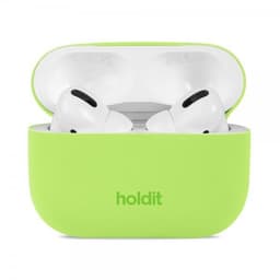 holdit AirPods Pro/AirPods Pro 2 Kuori Silikoni Acid Green