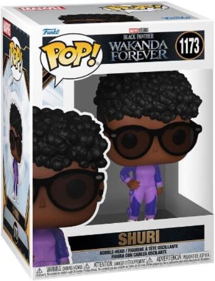 Funko Pop! Vinyl Marvel Black Panther WF Shuri med solbriller-figur