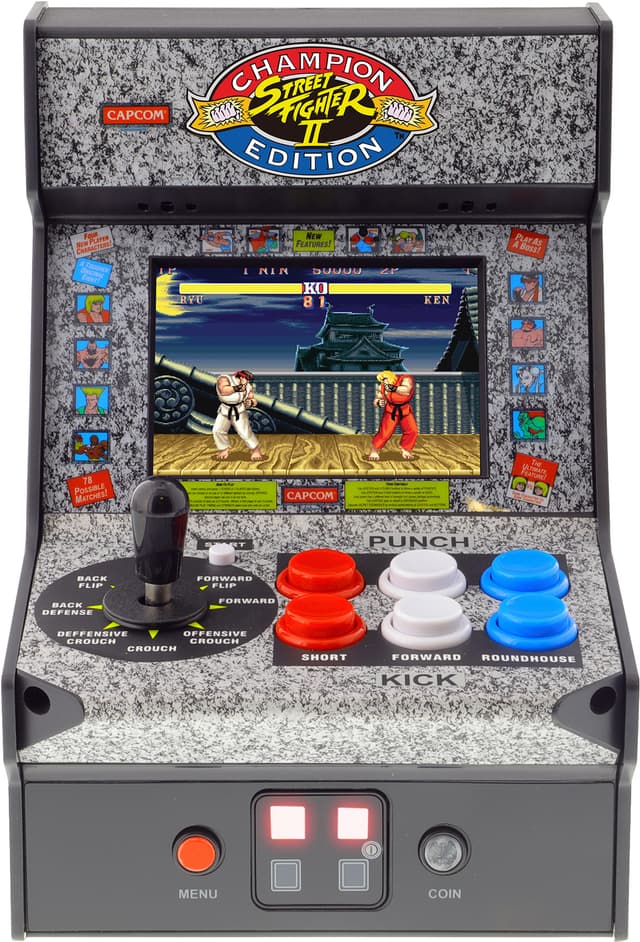 My Arcade Micro Player Pro 7,5” Street Fighter II retro spillkonsoll