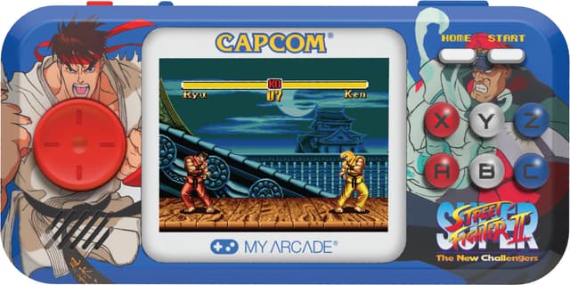 My Arcade Pocket Player Super Street Fighter II håndholdt konsoll