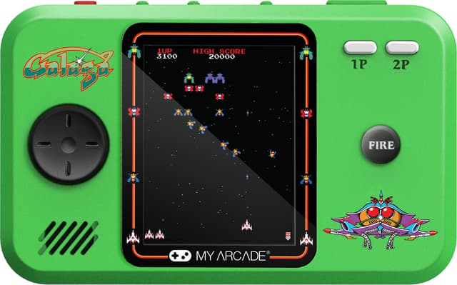 My Arcade Pocket Player Pro Galaga handhållen konsol