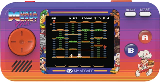 My Arcade Pocket Player Data East Hits håndholdt konsoll