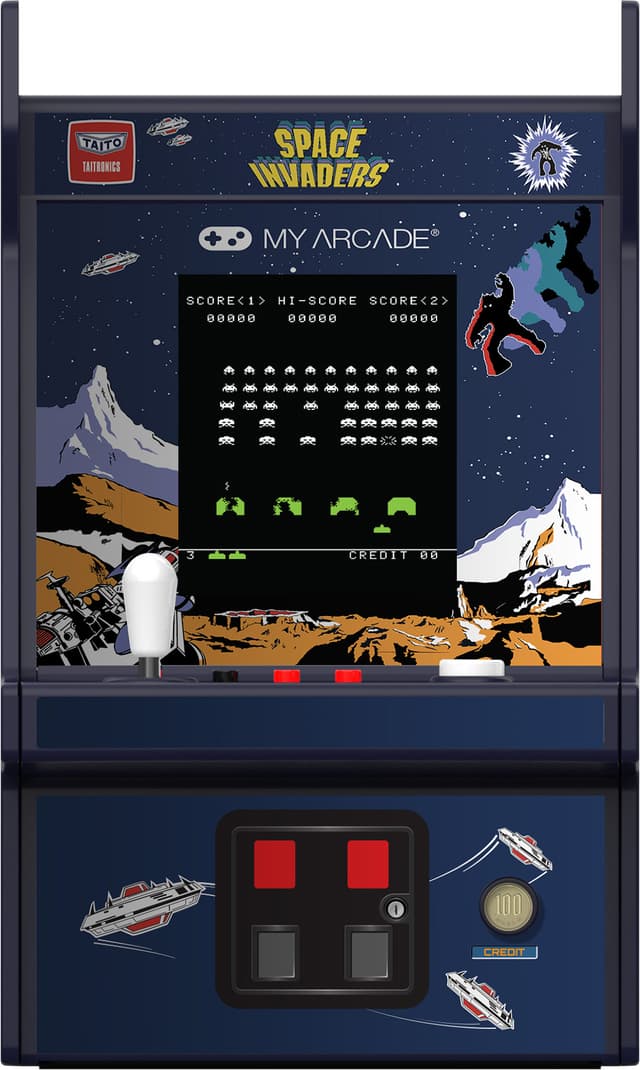 My Arcade Micro Player Pro 6,75” Space Invaders retro spillkonsoll