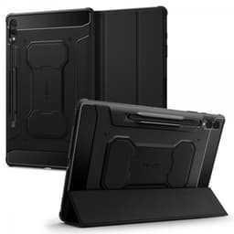 Spigen Samsung Galaxy Tab S9 Plus SM-X810 SM-X816 Etui Rugged Armor Pro Sort