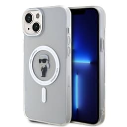 Karl Lagerfeld iPhone 15 Deksel Ikonik MagSafe Transparent