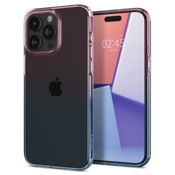 Spigen iPhone 15 Pro Deksel Liquid Crystal Gradation