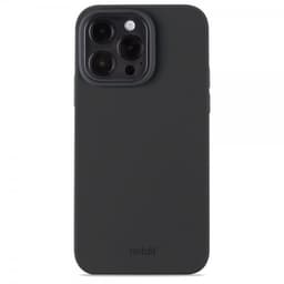 holdit iPhone 15 Pro Max Deksel Silikon Svart