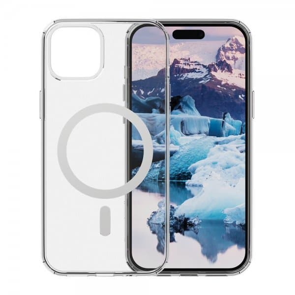dbramante1928 iPhone 15 Skal Iceland Pro MagSafe Transparent Klar
