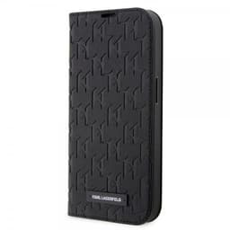 Karl Lagerfeld iPhone 13 Pro Max Etui Saffiano Monogram Sort