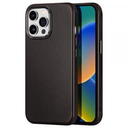 DUX DUCIS iPhone 14 Pro Skal Naples Series MagSafe Mörkbrun
