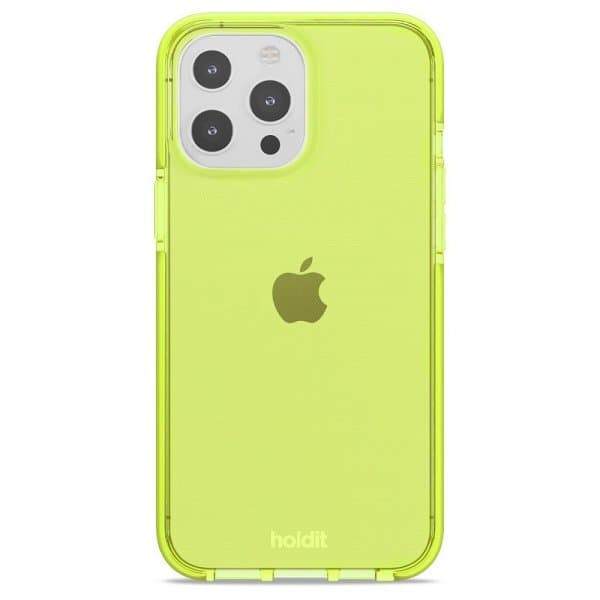 holdit iPhone 13 Pro Max Skal Seethru Acid Green