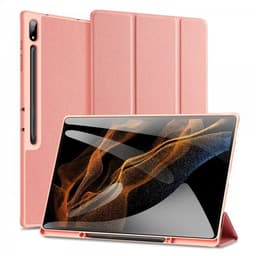DUX DUCIS Samsung Galaxy Tab S9 Ultra SM-X910 SM-X916 Etui Domo Series Lyserød