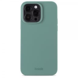 holdit iPhone 15 Pro Max Deksel Silikon Moss Green