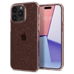 Spigen iPhone 15 Pro Max Kuori Liquid Crystal Glitter Rose Quartz