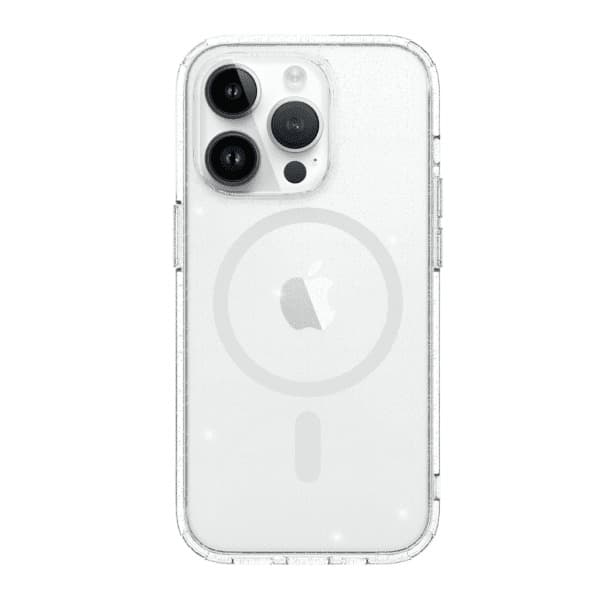 Just Mobile iPhone 14 Pro Skal TENC BlingBling MagSafe Transparent Klar