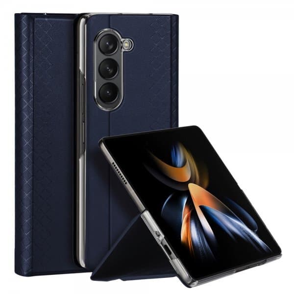 DUX DUCIS Samsung Galaxy Z Fold 5 Fodral Bril Series Blå