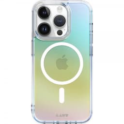 LAUT iPhone 15 Pro Cover HOLO MagSafe Pearl