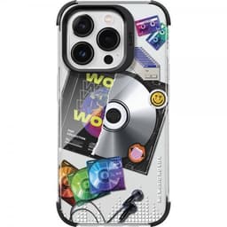 LAUT iPhone 15 Pro Max Cover POP RETRO MUSIC MagSafe