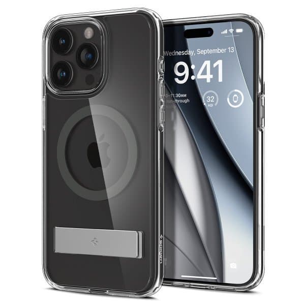 Spigen iPhone 15 Pro Skal Ultra Hybrid S MagFit Graphite
