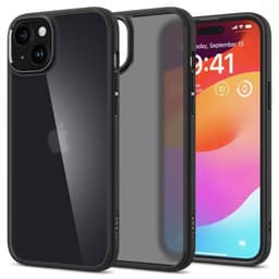 Spigen iPhone 15 Skal Ultra Hybrid Frost Black