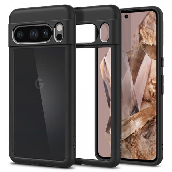 Spigen Google Pixel 8 Pro Skal Ultra Hybrid Matte Black