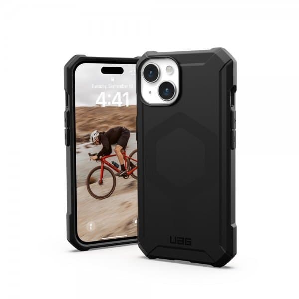 Urban Armor Gear (UAG) iPhone 15 Skal Essential Armor MagSafe Svart