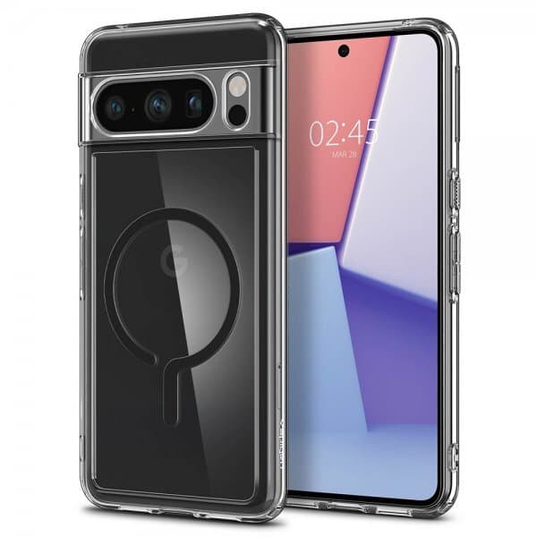 Spigen Google Pixel 8 Pro Skal Ultra Hybrid OneTap Ring MagFit Svart